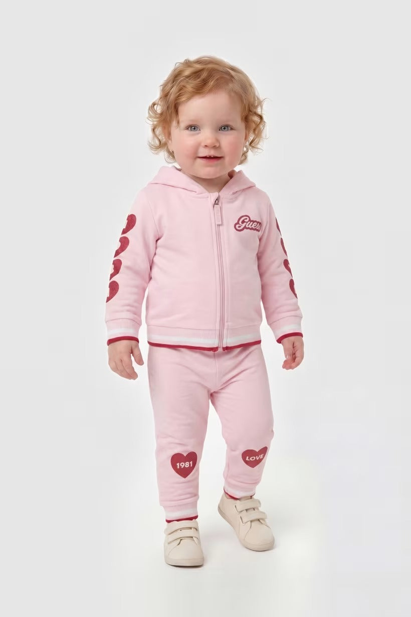 COMPLETO TUTA GUESS NEONATA CON ZIP
