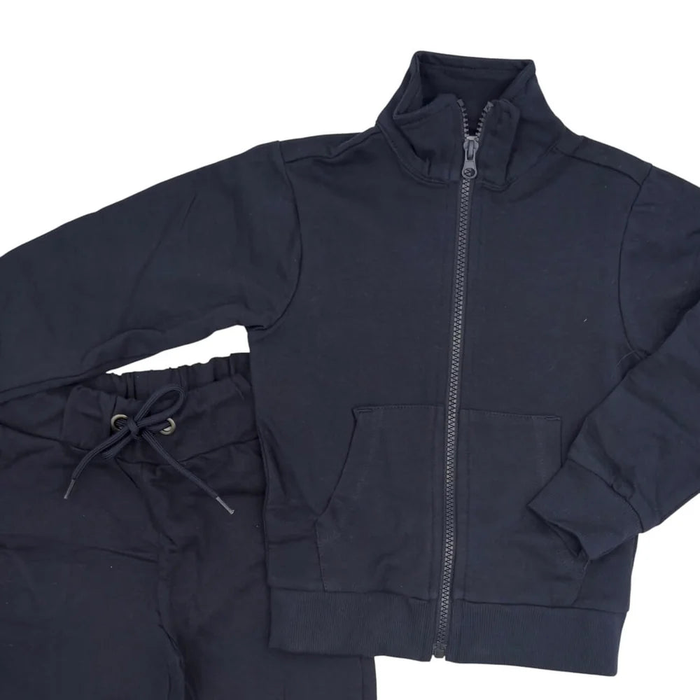 TUTA BLU COTONE RAGAZZO BACK TO SCHOOL