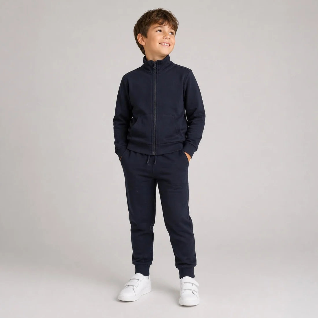 TUTA BLU COTONE RAGAZZO BACK TO SCHOOL