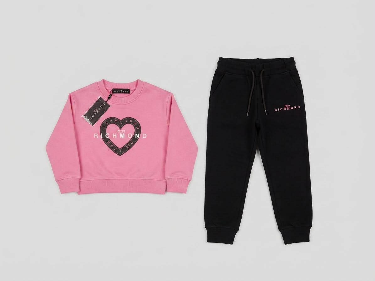 TUTA JOHN RICHMOND DA BAMBINA AUTUNNO INVERNO PINK