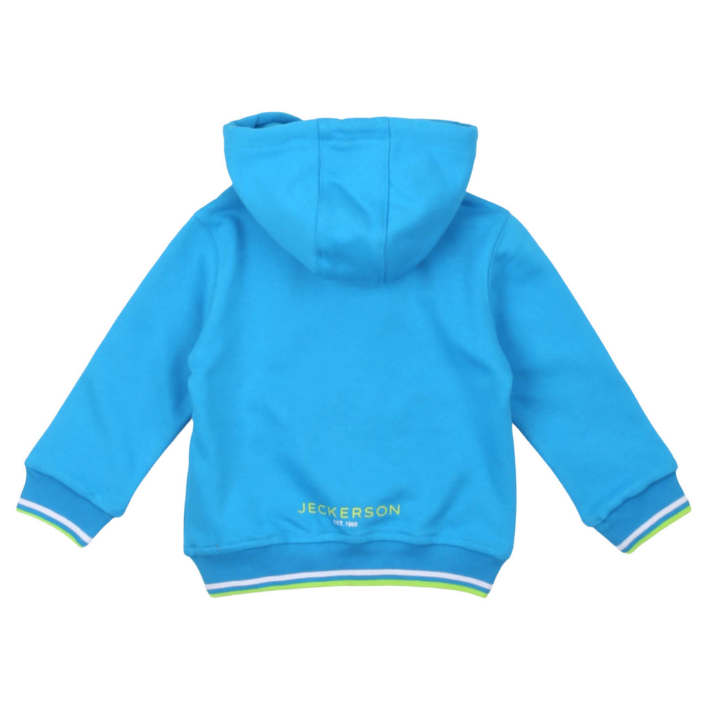 FELPA CON ZIP E CAPPUCCIO JECKERSON NEONATO