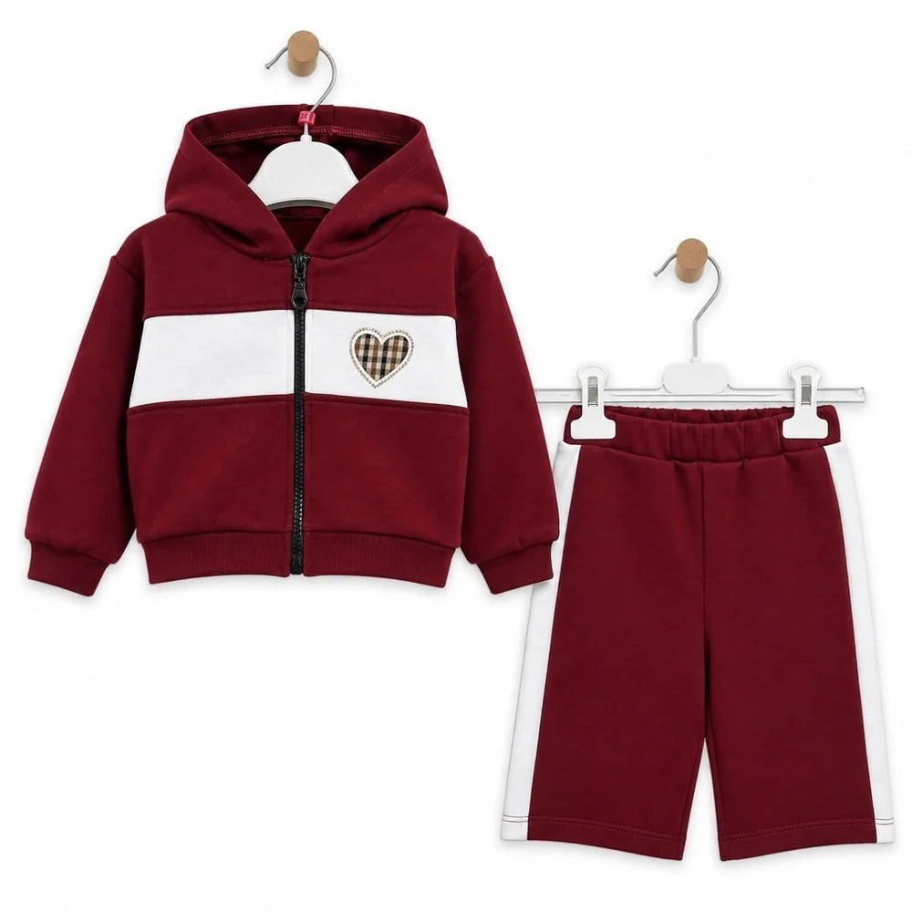 TUTA NEONATA NIKKA NATIURE BORDEAUX