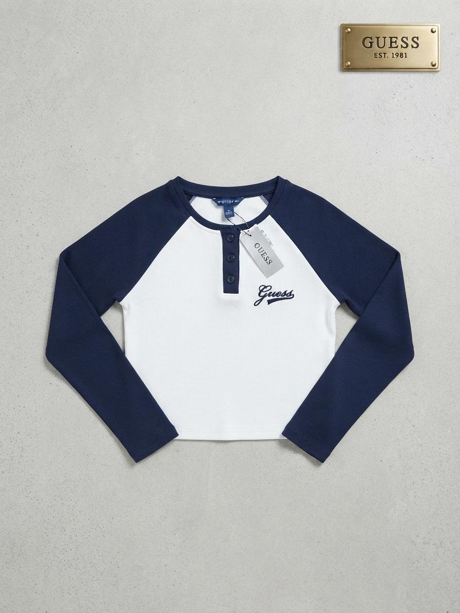 MAGLIA GUESS SLIM RAGLAN BAMBINA