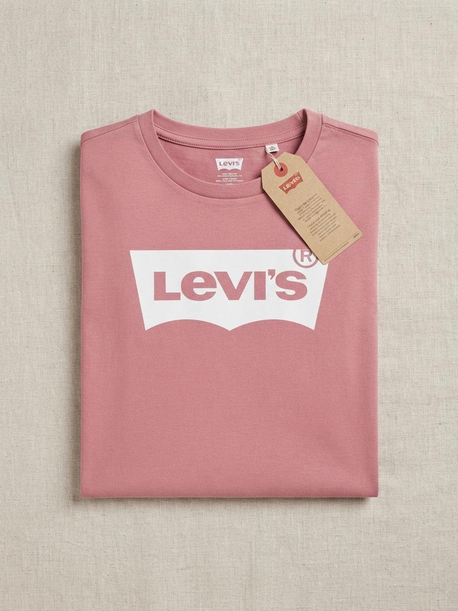 MAGLIA LEVI'S LOGO BATWING IN COTONE BAMBINA
