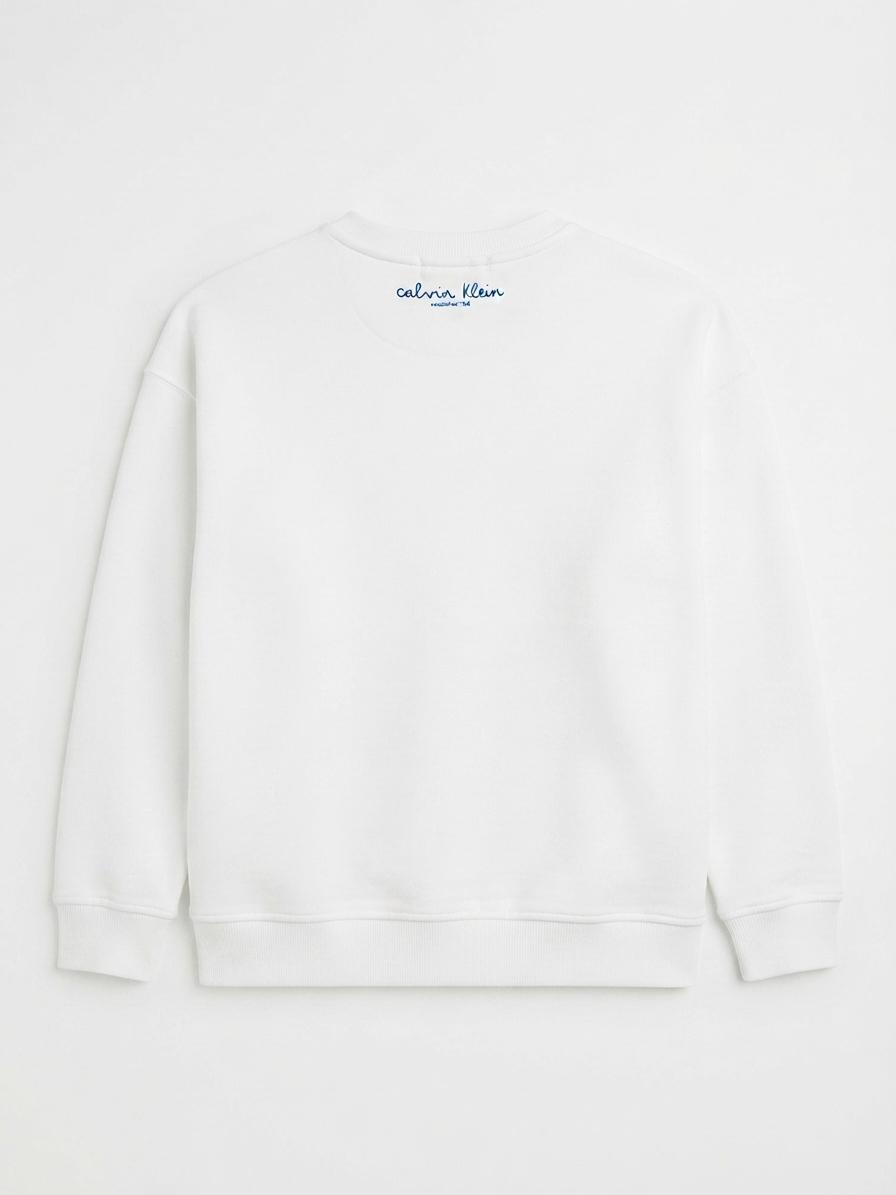 FELPA CALVIN KLEIN BIMBO  CON LOGO