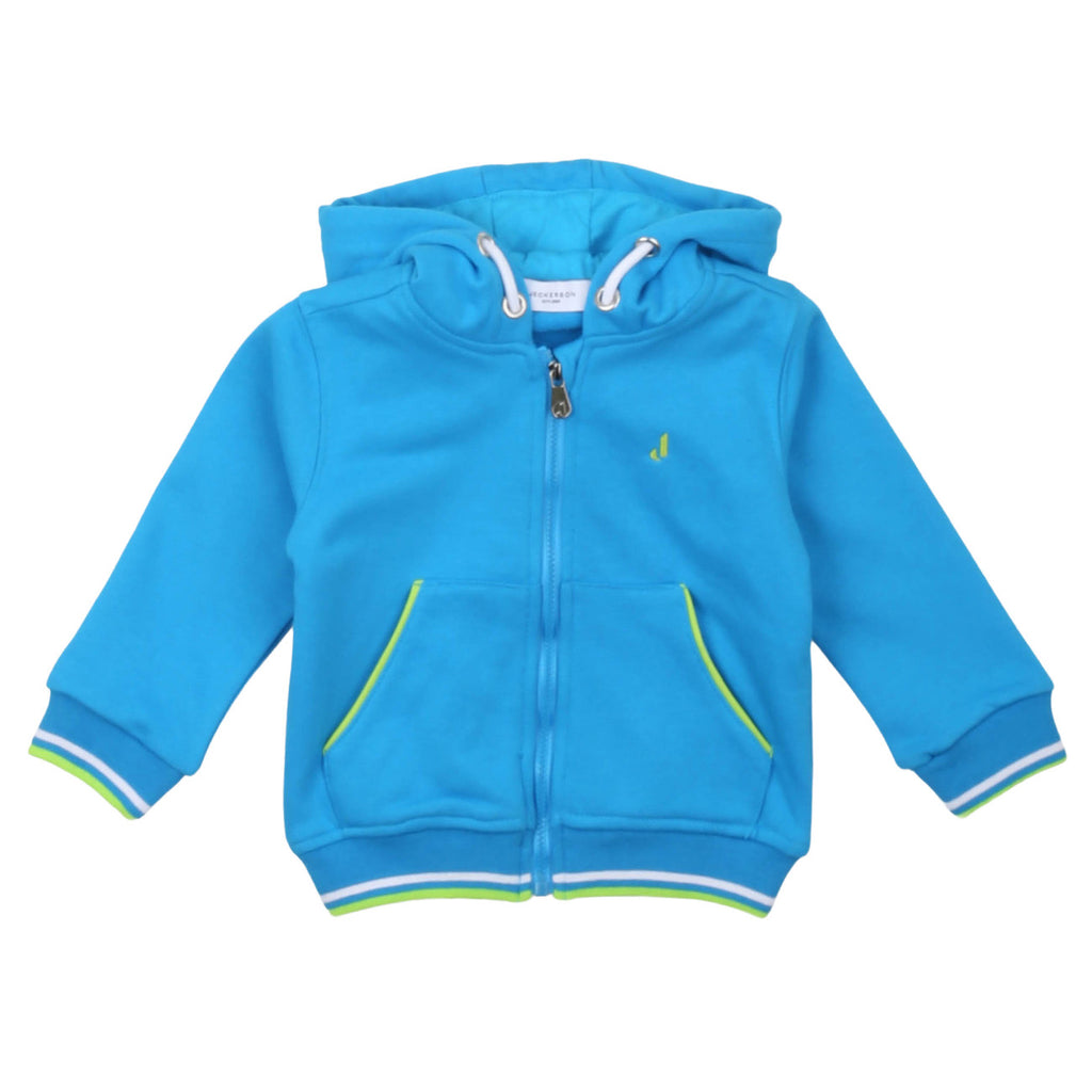 FELPA CON ZIP E CAPPUCCIO JECKERSON NEONATO