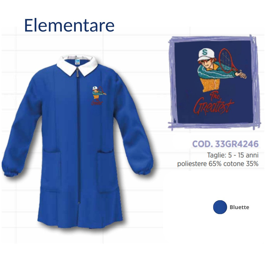 GREMBIULE SCUOLA ELEMENTARE SIGGI