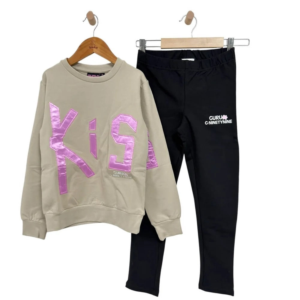 TUTA COTONE GURU BAMBINA AUTUNNO INVERNO