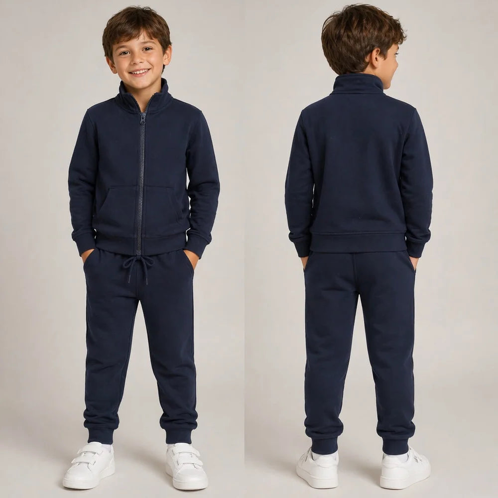 TUTA BLU COTONE RAGAZZO BACK TO SCHOOL